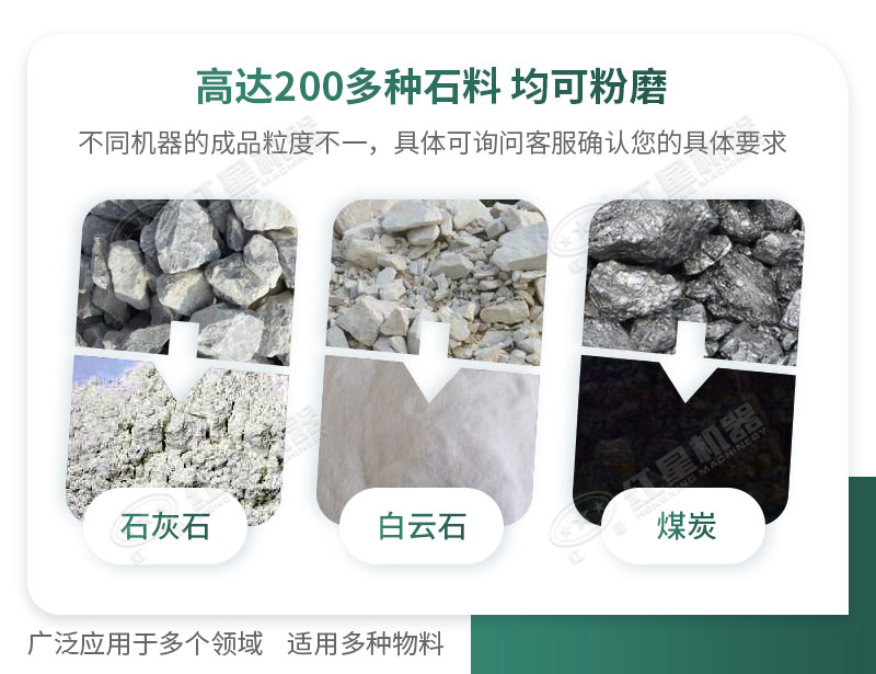 開廠如何選擇磨粉機(jī)型號？磨粉碎機(jī)有哪些型號？